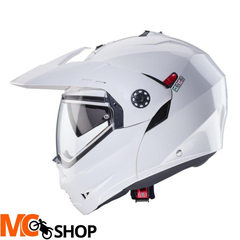 CABERG KASK SZCZĘK FLIP-UP ENDURO TOURMAX X BIAŁY
