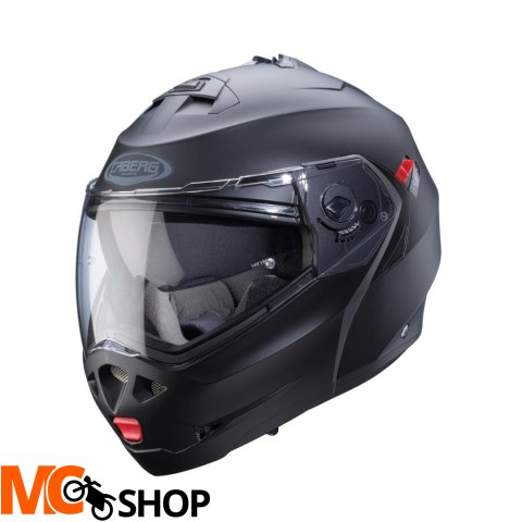 CABERG KASK SZCZĘKOWY FLIP-UP DUKE X CZARNY MAT