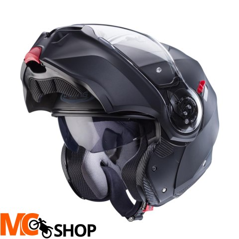 CABERG KASK SZCZĘKOWY FLIP-UP DUKE EVO CZARNY MAT