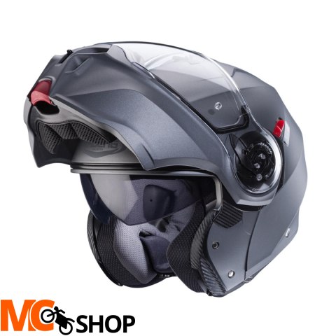 CABERG KASK SZCZĘKOWY FLIP-UP DUKE EVO SZARY MAT