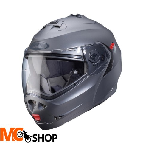 CABERG KASK SZCZĘKOWY FLIP-UP DUKE X SZARY MAT