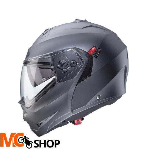 CABERG KASK SZCZĘKOWY FLIP-UP DUKE X SZARY MAT