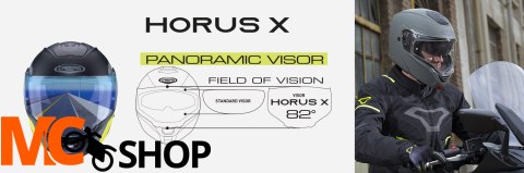 CABERG KASK SZCZĘKOWY FLIP-UP HORUS X NIEBIESKI MA