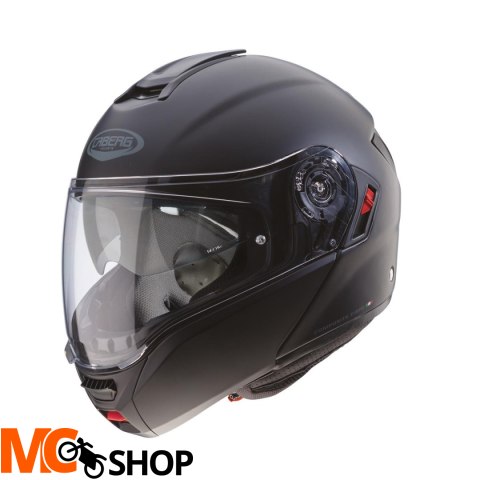 CABERG KASK SZCZĘKOWY FLIP-UP LEVO X CZARNY MAT