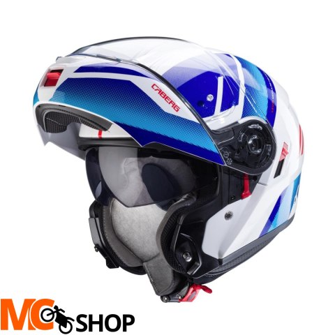 CABERG KASK SZCZĘKOWY FLIP-UP LEVO X MANTA BI/N/Z