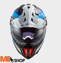 LS2 KASK OFF-ROAD MX701 C EXPLORER FRONTIER G.BLUE