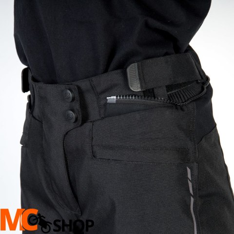 OZONE SPODNIE MOTOCYKLOWE TEKSTYLNE FLOW LADY BLAC