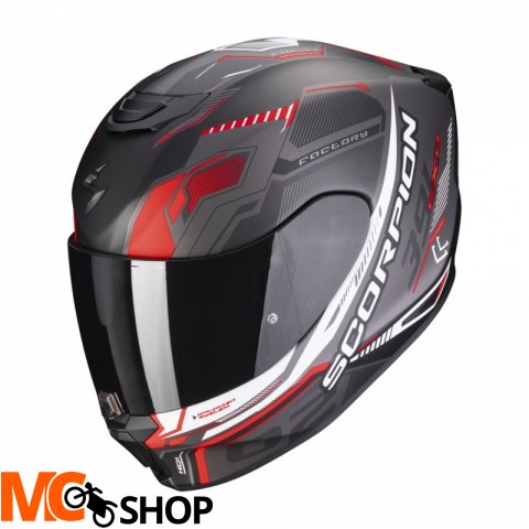 SCORPION KASK INTEGRALNY EXO-391 HAUT M BK-SIL-RED