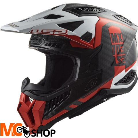 LS2 KASK OFF-ROAD MX703 C X-FORCE VICTORY RED WHIT