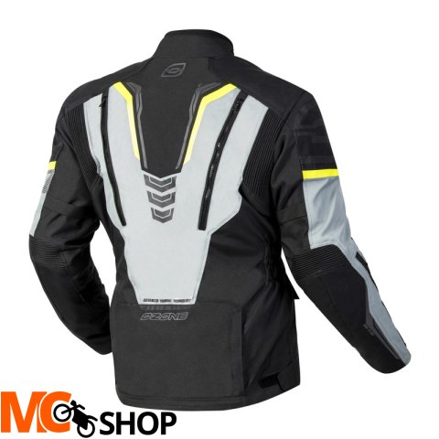 OZONE KURTKA TEKSTYLNA TOUR III BLACK/GREY/FLUO YE