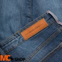 REBELHORN SPODNIE JEANS NOMAD TAPERED FIT WAS BLUE