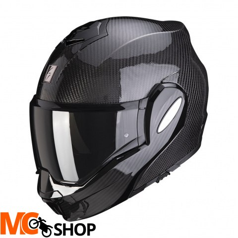 SCORPION KASK SZCZĘKOWY EXO-TECH CARBON SOLID BLAC