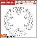 TRW Tarcza hamulcowa TRW MST350EC YAMAHA YZ 250 F