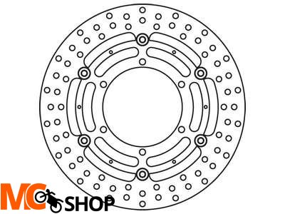 TRW Tarcza hamulcowa TRW MSW200 BMW K1 1000, R 850