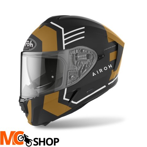 AIROH KASK INTEGRALNY SPARK THRILL GOLD MATT