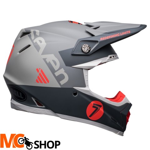 BELL KASK OFF-ROAD MOTO-9S FLEX SEVEN CHARC/ORANGE