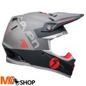 BELL KASK OFF-ROAD MOTO-9S FLEX SEVEN CHARC/ORANGE