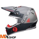 BELL KASK OFF-ROAD MOTO-9S FLEX SEVEN CHARC/ORANGE