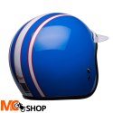 BELL KASK OTWARTY CUSTOM 500 SIX DAY MCQUEEN BL/WH