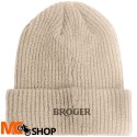 BROGER CZAPKA ZIMOWA BEANIE MOTO CHILL CLUB SAND