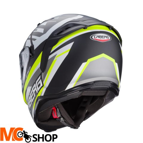 CABERG KASK INTEGRALNY AVALON X KIRA CZ/ŻÓŁ FLUO/C