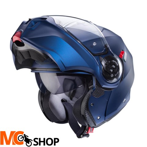 CABERG KASK SZCZĘKOWY FLIP-UP DUKE EVO NIEBIE MAT