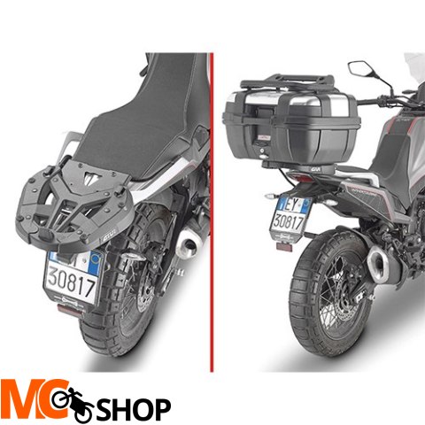 GIVI STELAŻ KUFRA CENTRALNEGO MOTO MORINI X-Cape 6