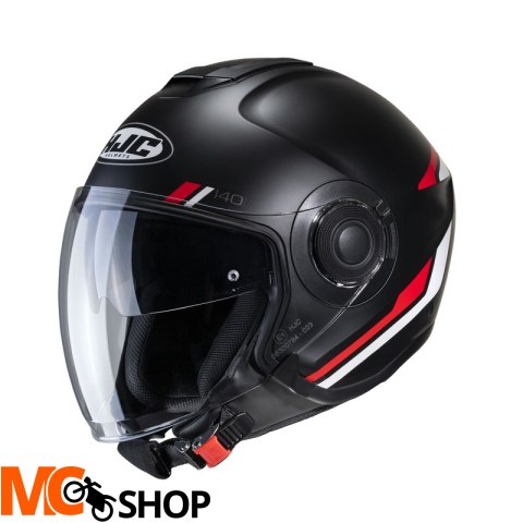 HJC KASK OTWARTY I40 PADDY BLACK/WHITE