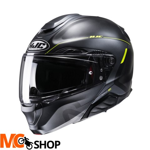 HJC KASK SYSTEMOWY RPHA91 COMBUST BLACK/YELLOW