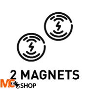 KAPPA TORBA NA ZBIORNIK MAGNETYCZNA 5-7L CZARNY ST