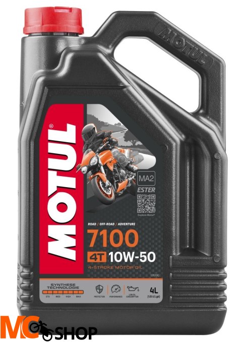 MOTUL OLEJ SILNIK 7100 4T 10W50 4L SYNTETYCZNY