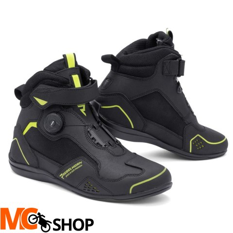 REBELHORN BUTY MOTOCYKLOWE SPARK II BLACK/FLUO YEL