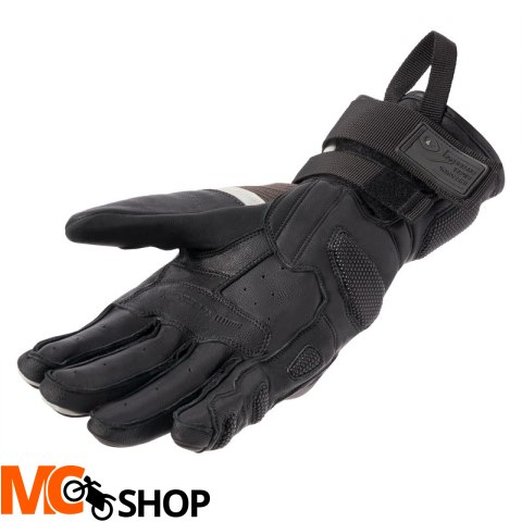 REBELHORN RĘKAWICE SKÓRZANE RANGE BLACK/LIGHT GREY
