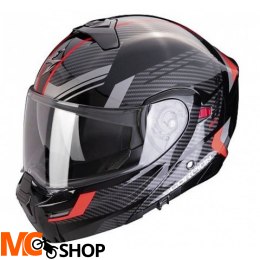 SCORPION KASK INTEGRALNY EXO-930 SIKON BK-SIL-RED