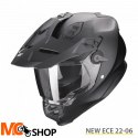 SCORPION KASK OFF-ROAD ADF-9000 AIR MAT PEARL BLAC