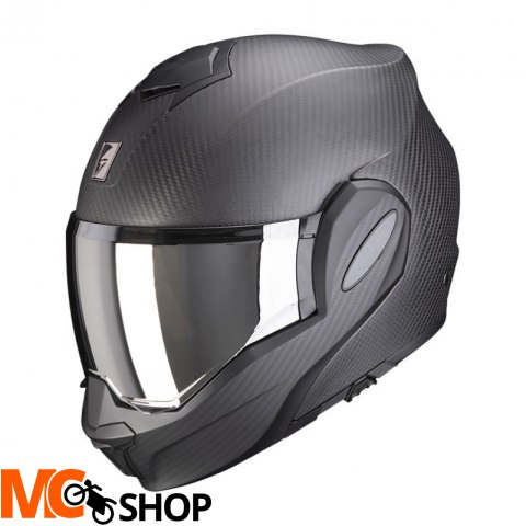 SCORPION KASK SZCZĘK EXO-TECH CARBON SOLID MAT BK