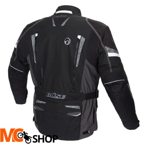 BUSE Kurtka motocyklowa Nero czarno-antracytowa