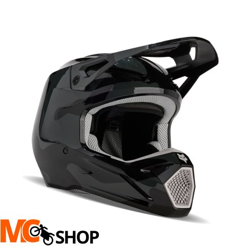 FOX KASK OFF-ROAD JUNIOR V1 BNKR BLACK CAMO