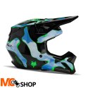 FOX KASK OFF-ROAD V1 ATLAS BLACK/GREEN