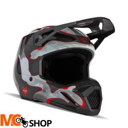 FOX KASK OFF-ROAD V1 ATLAS GREY/RED