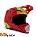 FOX KASK OFF-ROAD V1 BALLAST FLUORESCENT RED