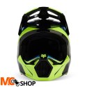 FOX KASK OFF-ROAD V1 STREAK BLACK/YELLOW