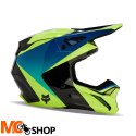 FOX KASK OFF-ROAD V1 STREAK BLACK/YELLOW