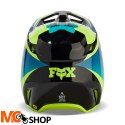 FOX KASK OFF-ROAD V1 STREAK BLACK/YELLOW