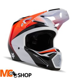 FOX KASK OFF-ROAD V1 STREAK WHITE