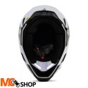 FOX KASK OFF-ROAD V1 STREAK WHITE