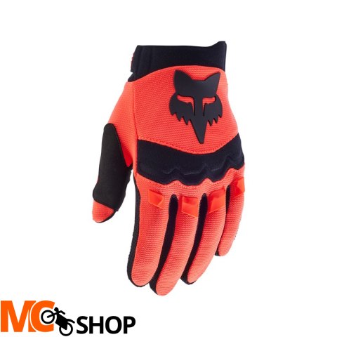 FOX RĘKAWICE OFF-ROAD JUNIOR DIRTPAW FLUO ORANGE