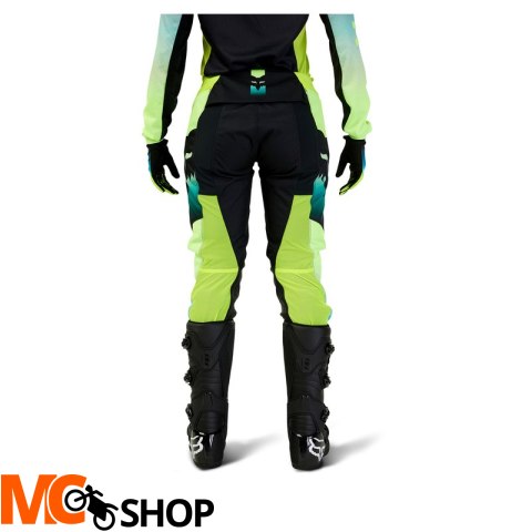 FOX SPODNIE OFF-ROAD LADY 180 FLORA BLACK/YELLOW