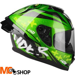 LAZER Kask integralny RAFALE SR Oni czarny zielony