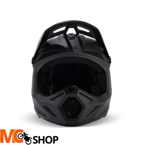FOX KASK FOX V3 SOLID MATTE BLACK